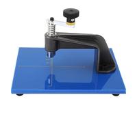 KIMISS Tavolo da Taglio Professionale per Vetro Circolare - Taglierina Rotonda in Acciaio con 2 Accessori per Tagli di Precisione