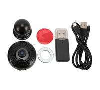 KIMISS Telecamera di Sicurezza Portatile, Telecamera di Sicurezza 4K Telecamera di Sorveglianza con Rilevamento del Movimento Piccola Videocamera Portatile Minuscola per Interni Domestici