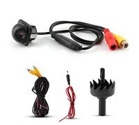 KIMISS Telecamera per Retromarcia per Auto Universale Cappello di Paglia Piccolo Vista Posteriore Telecamera per Visione Notturna Della Zona Cieca