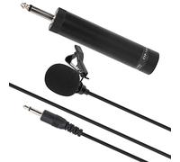 KIMISS Telefono Clip-on Wireless Professionale a Condensatore per Erhu e Sassofono, Performance Sul Palco, Lunghezza 5 M e 10 M, Batteria Non Inclusa (5 metri di lunghezza)