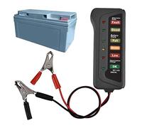 KIMISS Tester per Batterie per Auto 12 V e Analizzatore di Carico per Motociclette, Camion e SUV - Strumento Digitale di Controllo del di Ricarica e Avviamento