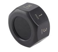 KIMISS Timer LCD Ricaricabile Schermo Automatico A 8 Angoli Timer (BLACK)