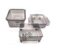 KIMISS Tofu Press Facile Rimozione dell'acqua - Stampo per Tofu Cucina, Lavastoviglie Sicuro, Design Senza Sforzo per Piatti di Saporiti (GRAY)