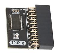 KIMISS Tpm Module Tpm 2.0 Encryption Security Module PCB Tpm 2.0 Encryption Security Module 20Pin 2 10P Standalone Crypto Processor Tpm 2.0 Module per Win11 per per