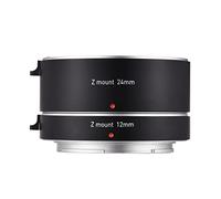KIMISS Tubi di Prolunga Automatici con Messa a Fuoco Automatica 12mm + 24mm, Tubo per Fotografia Macro Compatibile con Fotocamera Mirrorless Z50 Z5 Z6 Z6II Z7 Z7II