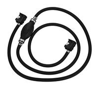 KIMISS Tubi per pompe di sostituzione per Benzina per barche in gomma e alluminio Tubi per primer a gas Tubi di sostituzione per Benzina per sostituzione per Benzina fuoribordo