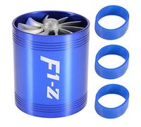 KIMISS - Turbina di ingresso dell'aria per auto, con turbina a doppio ventilatore, super caricatore, per saver turbo