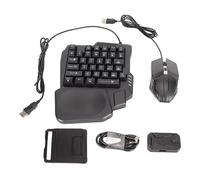 KIMISS TZ 007 One, set convertitore mouse tastiera cablata Plug and Play Spilitter USB tipo C tastiere da gioco combo connessione cordless RGB LED retroilluminato adattatore dimensioni per PUBG