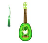 KIMISS Ukulele Giocattolo con 4 Corde - Strumento Musicale di Chitarra con Suono Eccellente Simulato per Principianti, Leggero E Portatile, Ideale per la Musica di E on (kiwi)