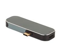 KIMISS USB C HUB 5 in 1 Adattatore Multiport per Laptop e Tablet - Ricarica PD Ad Alta velocità e Funzione di Spina Hot