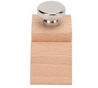 KIMISS Utensile Manuale per Blocco di Levigatura in Legno - Set Ergonomico per Lucidatura della Pelle per Finiture Lisce e Bordature (smusso)