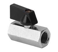 KIMISS Valvola a Sfera per Gas con Nucleo in Rame - Interruttore per Gas Naturale Spesso per Scaldabagno Domestico e Uso Condutture, Adatto per Sistemi di e Acqua (1/4)