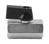 KIMISS Valvola a Sfera per Gas con Nucleo in Rame - Interruttore per Gas Naturale Spesso per Scaldabagno Domestico e Uso Condutture, Adatto per Sistemi di e Acqua (3/8)