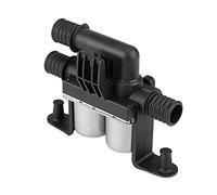 KIMISS Valvola di controllo del riscaldatore di ferro Doppio solenoide per serie 5 E38 E39 E46 E53 X5 64128374995