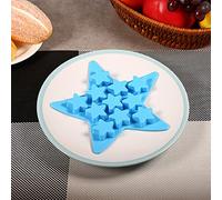 KIMISS Vassoio per Cubetti di Ghiaccio a Stella - Vassoio per Cubetti di Ghiaccio in Silicone a Forma di Stelle Strumenti per Congelare il per Feste in Club Bar - Star Silicone (#2)