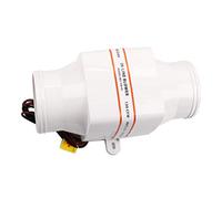KIMISS Ventilatore in, Parti del Motore della Barca Ventilatore d'Aria 12V/24V Ventilatore d'Aria di Sentina Marina 3 Pollici in Ventola di Ventilazione Silenziosa per Barca Yacht (24V)