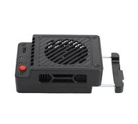 KIMISS Ventola di Raffreddamento per Fotocamera, Ventola di Raffreddamento per Fotocamera a Semiconduttore AI Smart Lega di Alluminio Tipo C Primavera Telescopico Portatile per