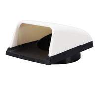 KIMISS Ventola per Cofano per Barca Copertura Marina Ventilatore di Scarico in Plastica ABS da 85 Mm per Yacht e, Soluzione di Flusso d'aria Resistente Alle Intemperie