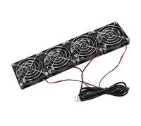 KIMISS Ventole di Raffreddamento Usbple Router del Pc Ventola di Raffreddamento Router Ventole di Raffreddamento 5V USB Power Dissipatore di Calore ABS per Rtac5300 R7900 R8000