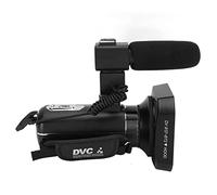 KIMISS Videocamera 4K per Ragazzi con Telecomando, Digitale 18X, Microfono Esterno, Paraluce e Connessione WiFi Videoregistratore Digitale HD per Principianti