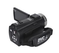 KIMISS Videocamera Videocamera Schermo LCD HD da 30 MP 1080P Zoom 16x Visione Notturna con Telecomando per Microfono