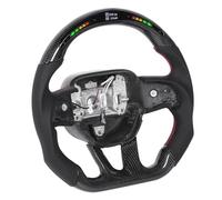 KIMISS Volante con Luci a LED - Design in Carbonio, Caricabatterie HELLCAT 2015-2020 - Prestazioni Ispirate Alle Corse