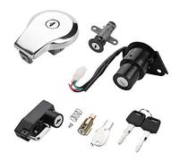 KIMISS xv125 virago xv125 viragovirago xv535, xv250 chiave interruttore di avviamento per 535 virago 96 1100 accensione e tappo del serbatoio neiman llave clausor 535llave 700 Blocco dell'accensione