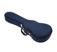 KIMISS Zaino Gig Bag per Ukulele - Custodia da Viaggio Resistente in Poliestere 1200D per Ukulele da 23/24 Pollici - Protezione Leggera, Impermeabile e Imbottita (23/24 pollici blu)