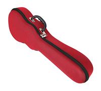 KIMISS Zaino Gig Bag per Ukulele - Custodia da Viaggio Resistente in Poliestere 1200D per Ukulele da 23/24 Pollici - Protezione Leggera, Impermeabile e Imbottita (23/24 pollici rosso)