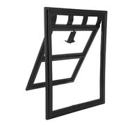 KIMISS Zanzariera per Cani con Chiusura a Chiave, Sportello Interno per Maialini e Gatti + Robusta e Durevole + Forniture per Animali Domestici/Cani/Porte, Cancelli e Rampe/Porte (S)
