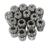 kimllier Set di pinze ER25 per mandrino a molla ER25 da 2-16 mm ER25 Set di pinze per incisione CNC fresatura tornio mandrino strumento adatto per macchina per incisione CNC e utensile per tornio di