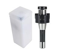 kimllier Supporti per fresa a faccia R8 da 1-1/4 pollici Supporto per fresa a gambo Shell Mill Arbor Adapter 7/16 pollici - 20UNF Drawbar Thread Pull Tail Wire Fit for Bridgeport Machine