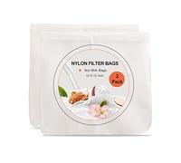 Kimmama Confezione da 2 sacchetti per latte di noci, 30,5 x 30,5 cm, sacchetti multiuso per alimenti per mandorle, latte d'avena, succo di sedano, latte di soia, caffè, yogurt e formaggio