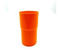 Kimmel 21-000-1006-1 - Bicchiere in plastica, 250 ml, colore: Arancione