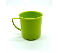 Kimmel 21-000-1507-1 Tazza da tè con Manico, Riutilizzabile, in plastica, infrangibile, Piccola, 180 ml, Limone
