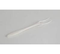 Kimmel 21-000-2751-1 - Set di 10 forchette da dessert, in plastica, colore: Bianco