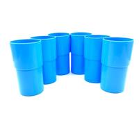 Kimmel Bicchieri da 330 ml, set da 6 pezzi, azzurro
