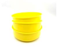 Kimmel Ciotola 17 cm 3 pezzi in set giallo