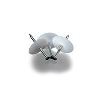 Kimmel Dischi per unghie per cavi, clip per cavi, disco di serraggio, 34-3,0 x 50 (50 pezzi), naturale, 34-3,0 x 50 21-400-0008