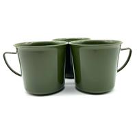 Kimmel Set di 3 tazze da 180 ml, verde oliva