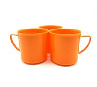 Kimmel Set di 3 tazze da 330 ml, arancione