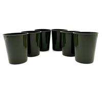 Kimmel Set di 6 bicchieri da 250 ml, verde oliva