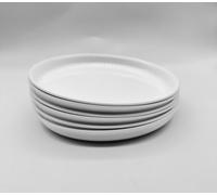 Kimmel Set di 6 piatti da 18 cm, colore: bianco