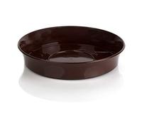 Kimmel Sottovaso per Fiori, Diametro 18 cm, Colore: Marrone, Misura Piccola