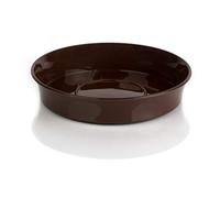 Kimmel Sottovaso per Piante, Diametro 6 cm, infrangibile, impilabile, Riutilizzabile, Marrone, Piccolo