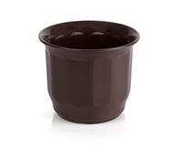 Kimmel Vaso da Fiori Ø 12 cm con Foro, Marrone, Piccolo