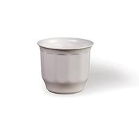 Kimmel Vaso per piante, Ø 12 cm, con foro, bianco