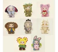 KIMMON Peluche da collezione Blind Box - Serie Spring New Growth articolabile, 6 figure + 2 segreti, 17-18 cm, 1 pezzo casuale (Deqube 920D00312)