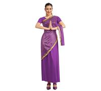 Kimokawaii Costume Bollywood indiana viola (taglia XL)