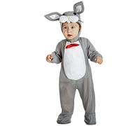 Kimokawaii Costume da coniglio grigio per bebè